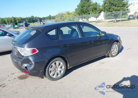 2009 Subaru Impreza 2.5I из США, поврежденный, VIN JF1GH61619H818693